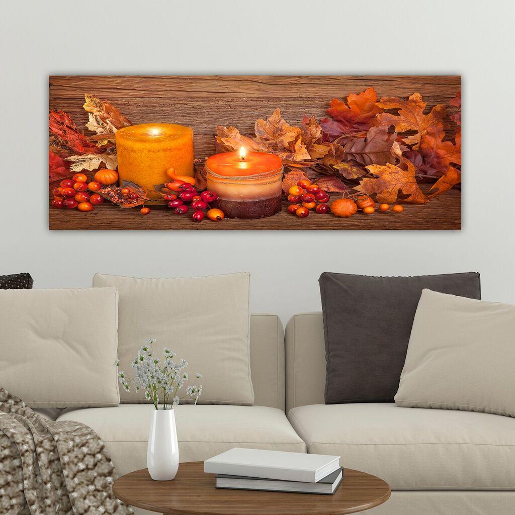 Wallity Декоративна слика на платно, 30x80 см, шарена
