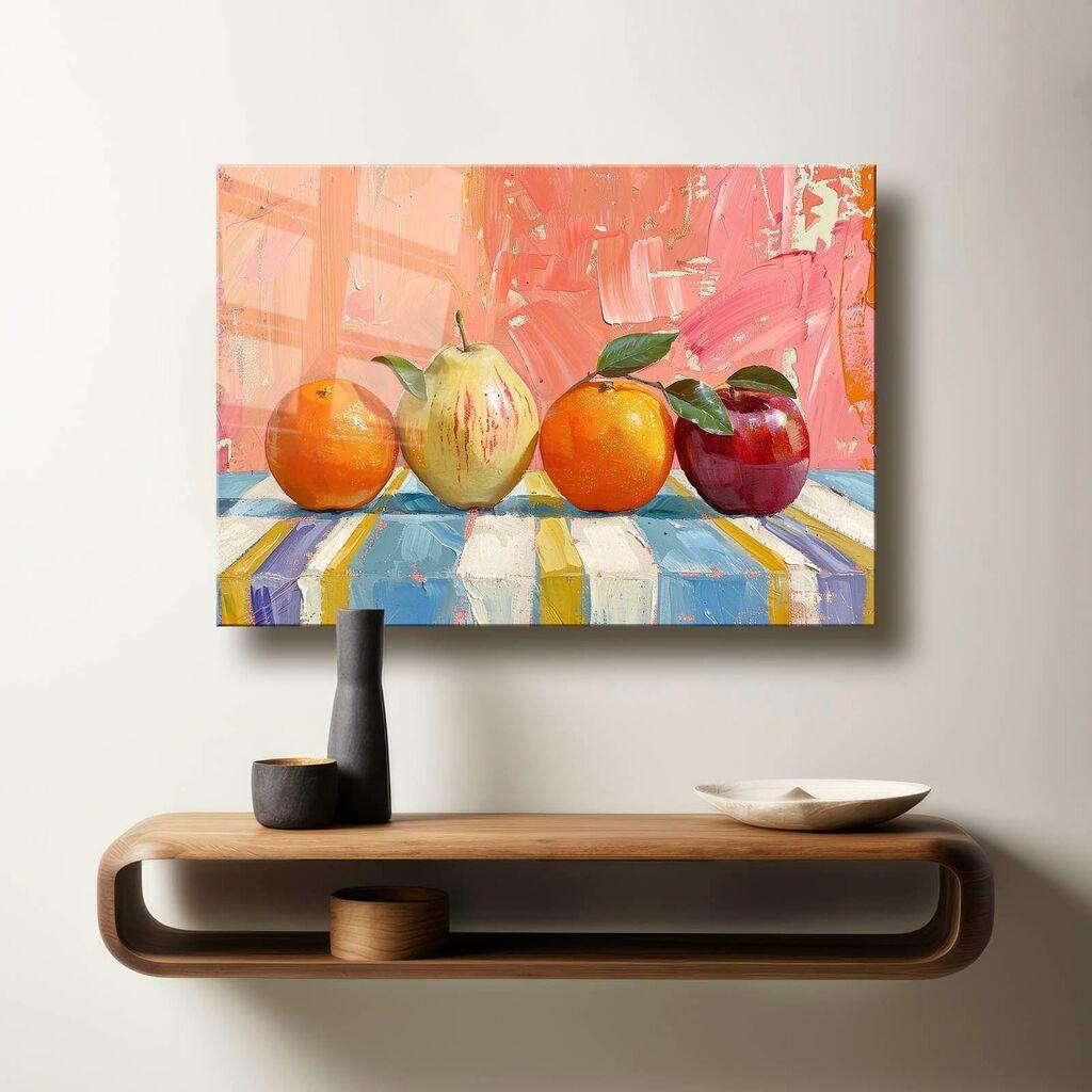 Декоративна слика Wallity на калено стакло, 40x60 см, шарена