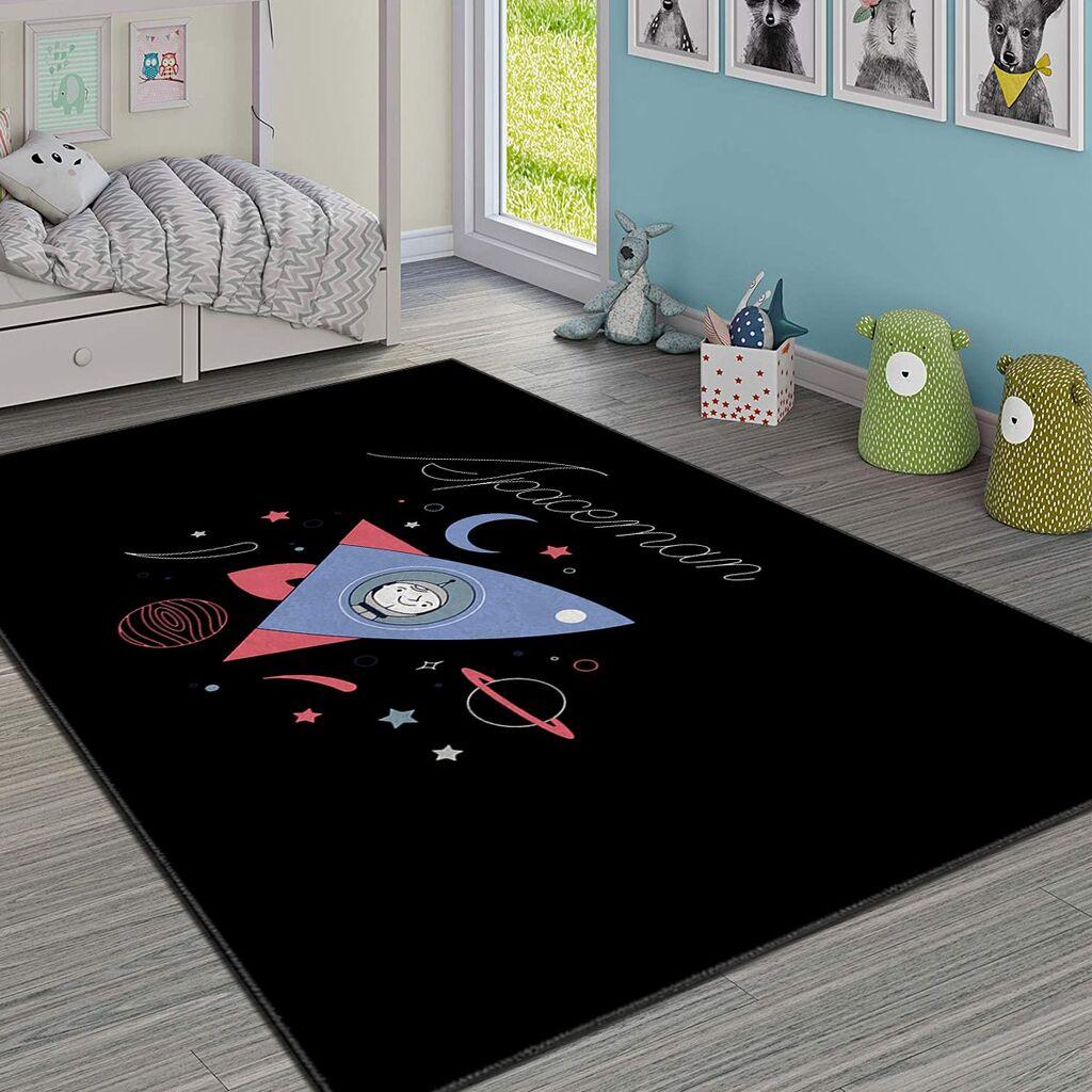 Conceptum Hypnose тепих Hmi Kdc-30, правоаголен, 80x140 cm, црна