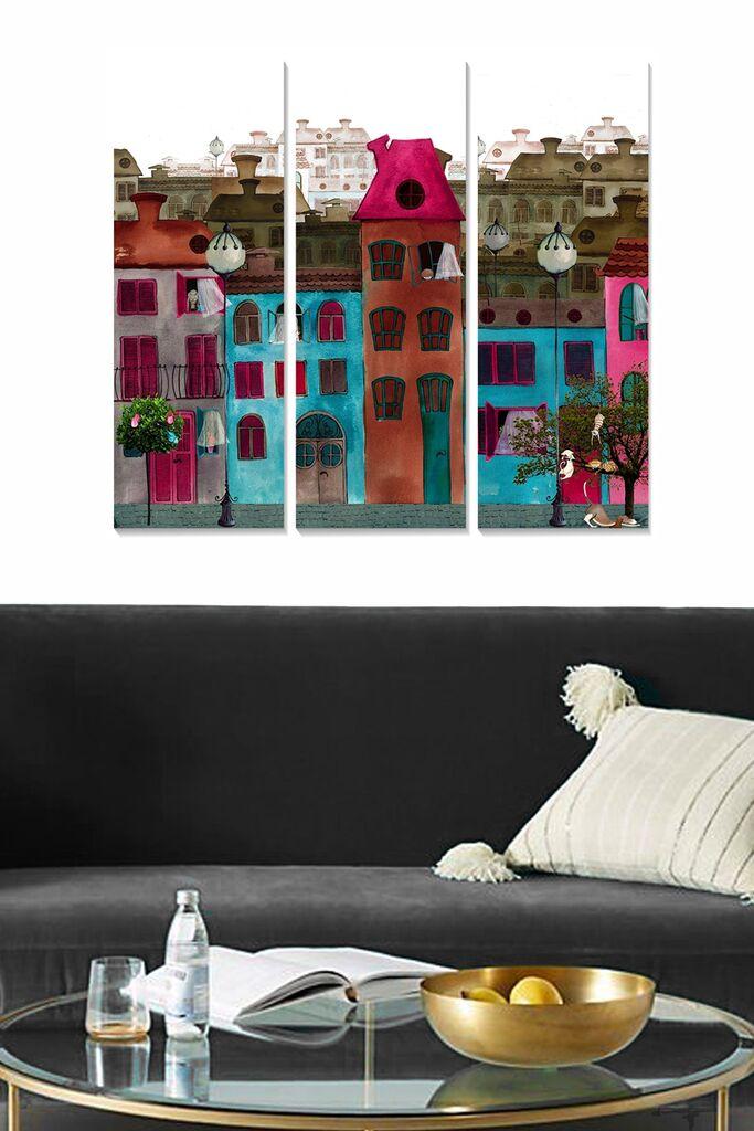 Wallity Сет Слики MDF52163605, 3 Дела