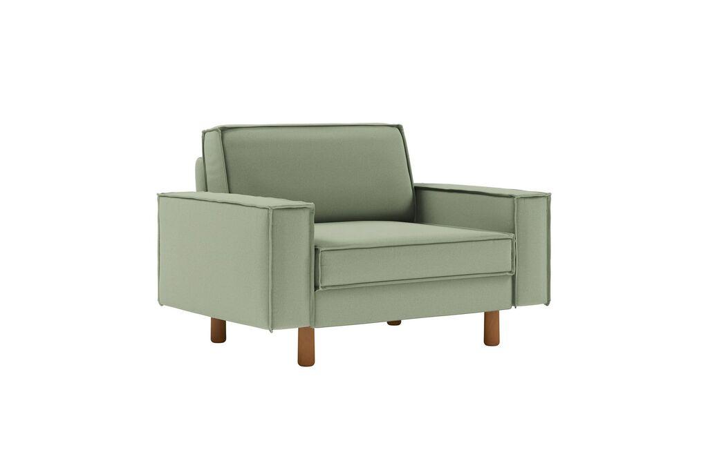 Фотелја „Atelier del Sofa Sparrow" со двосед, светло зелена