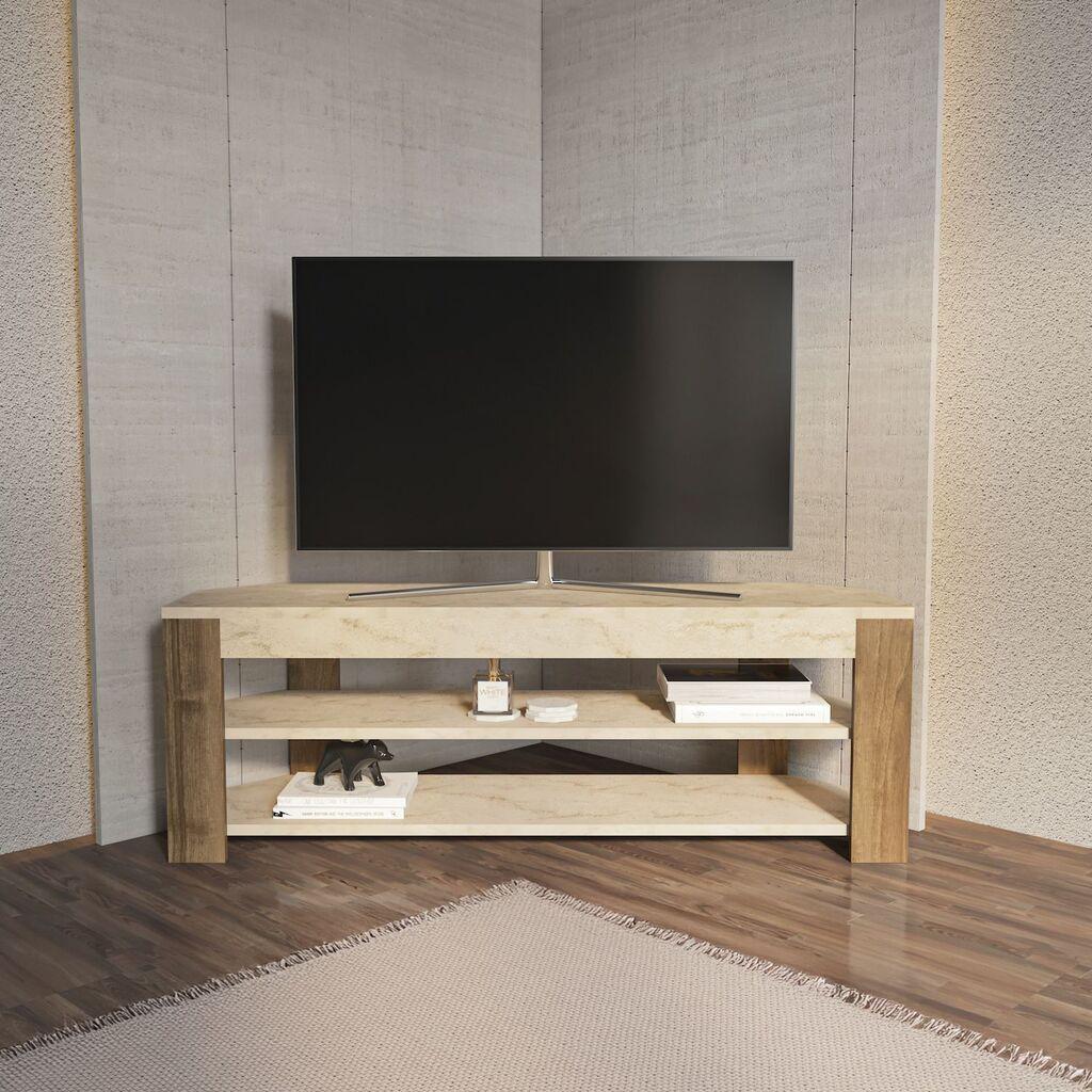 Комода за телевизор Hanah Home Rita, 120x42x35 см, даб