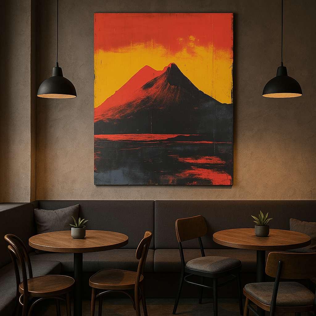 Wallity Декоративна слика на платно, 50x70 см, шарена