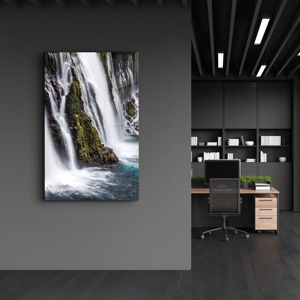 Декоративна слика Wallity на калено стакло, 46x72 см, шарена