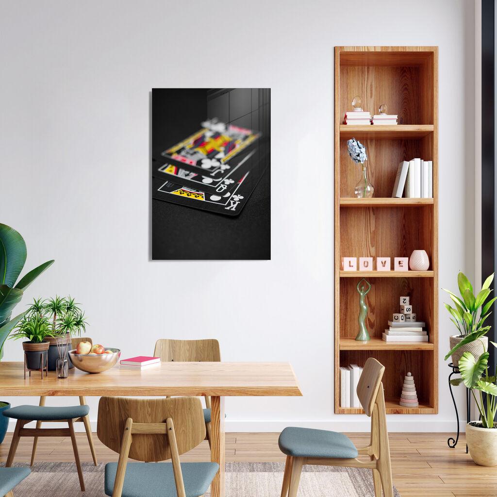 Декоративна слика Wallity на калено стакло, 50x70 см, шарена