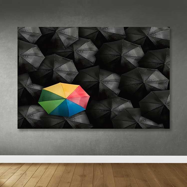 Wallity Слика Kanvas Tablo-16, 70x100 cm