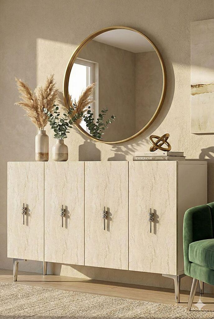 Комода Hanah Home, 120x79x32 см, бела
