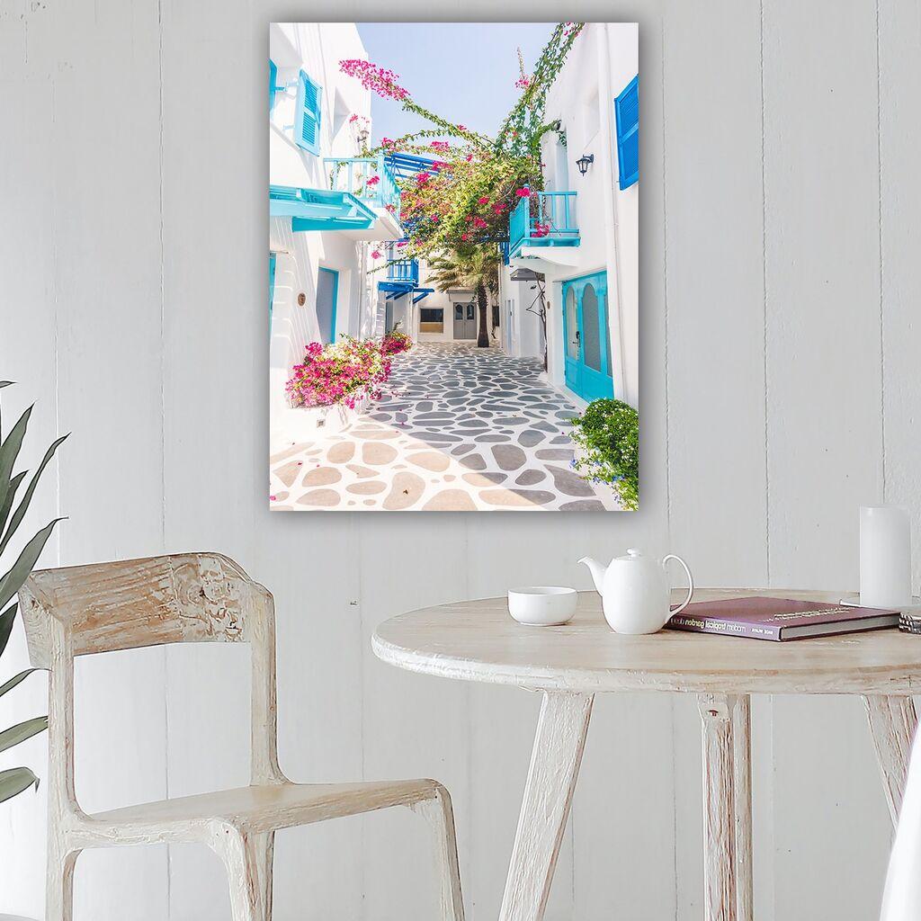 Wallity Декоративна слика на платно, 70x100 см, Шарена