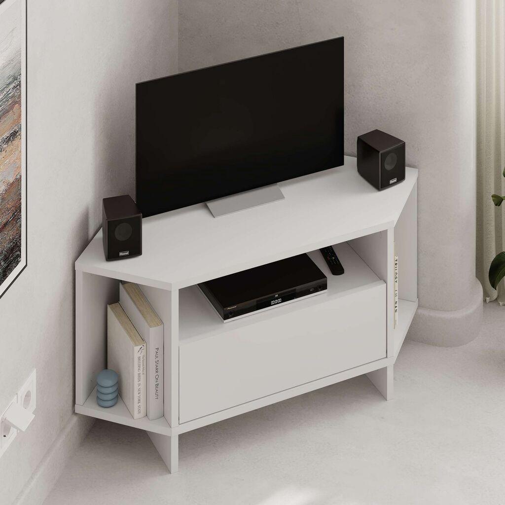 ТВ кабинет Hanah Home Viva, 95,7x45x35,4 см, бел