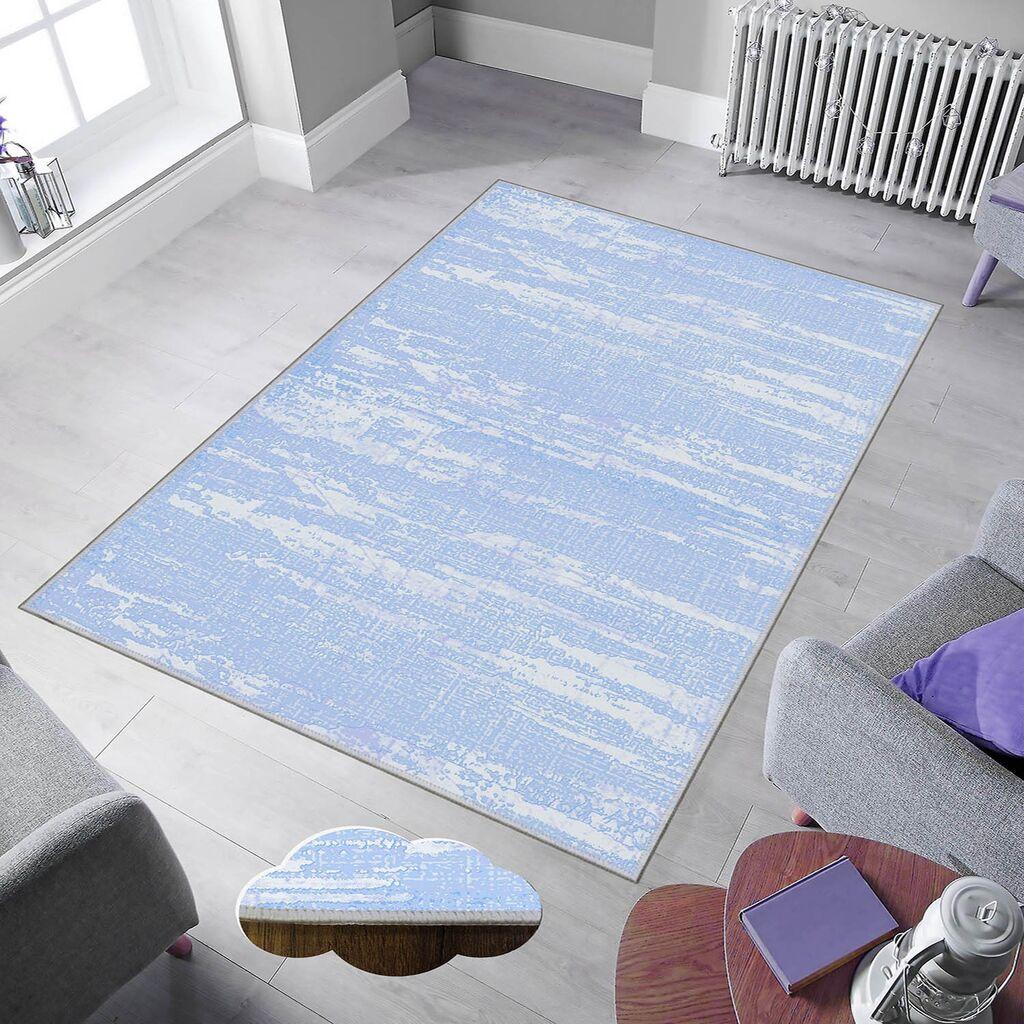 Conceptum Hypnose тепих Eexfab957-1, правоаголен, 100x300 cm, светло сина