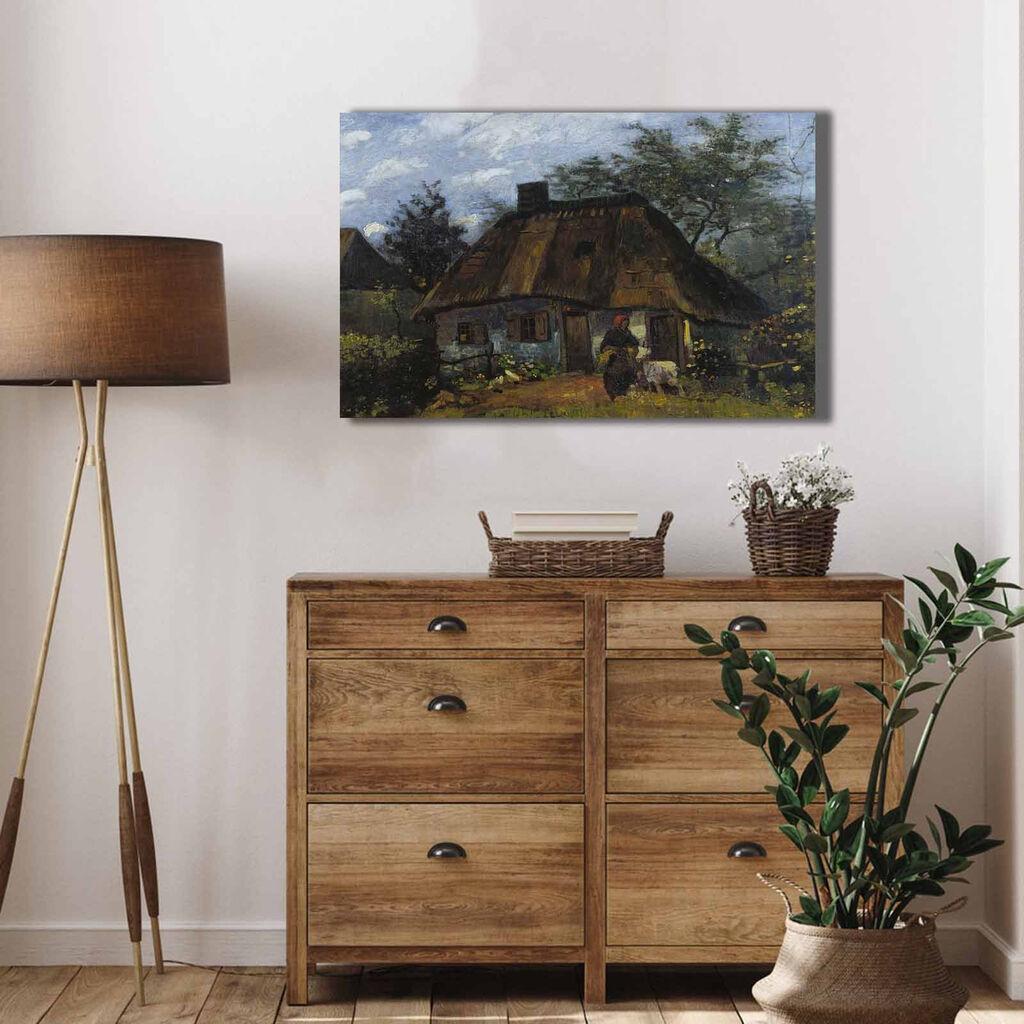 Wallity 4570VANGOGH041 Декоративна слика, 70x45 см