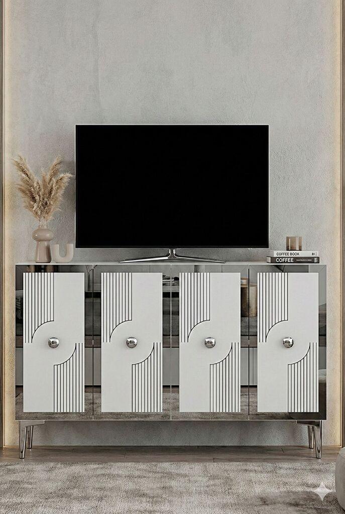 Комода Hanah Home, 120x79x32 см, бела