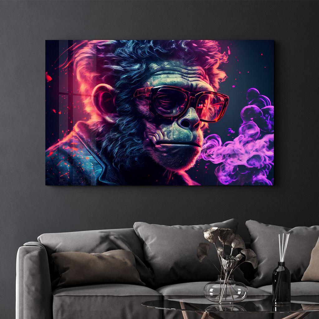 Декоративна слика Wallity на калено стакло, 70x110 см, шарена