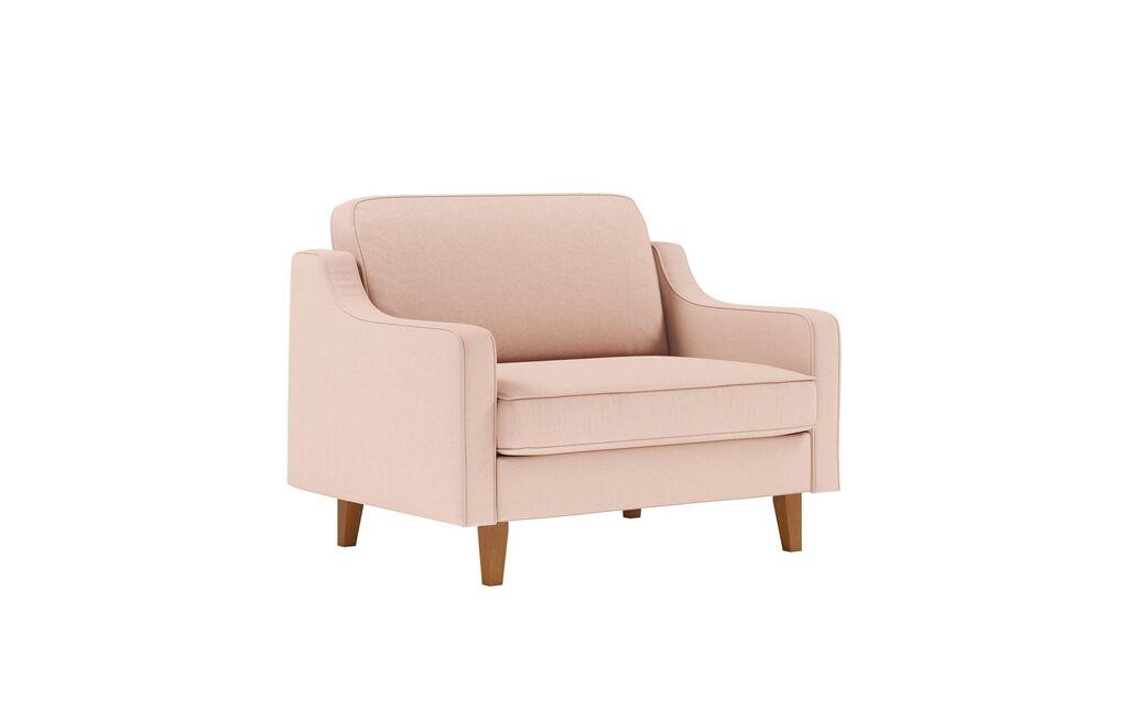 Фотелја Atelier del Sofa Робин Двосед, светло розова