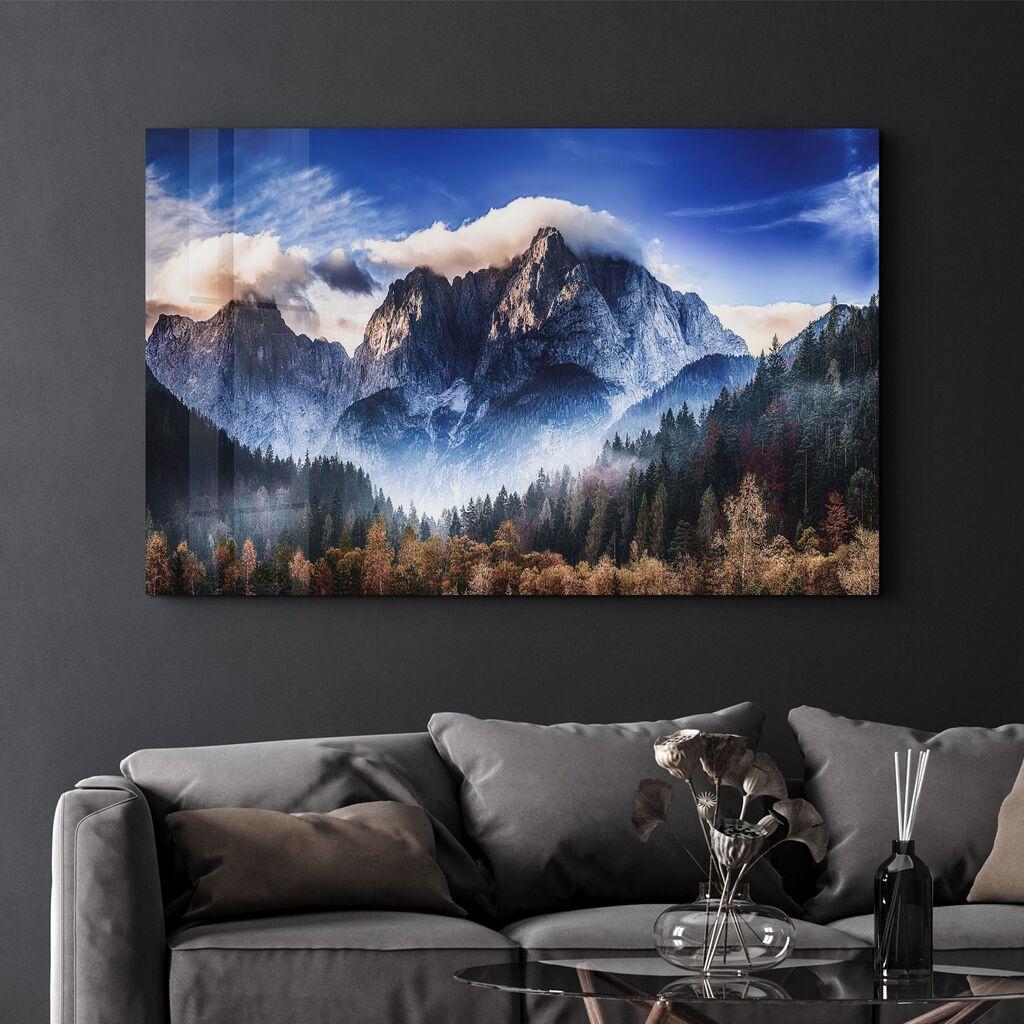Декоративна слика Wallity на калено стакло, 35x55 см, шарена
