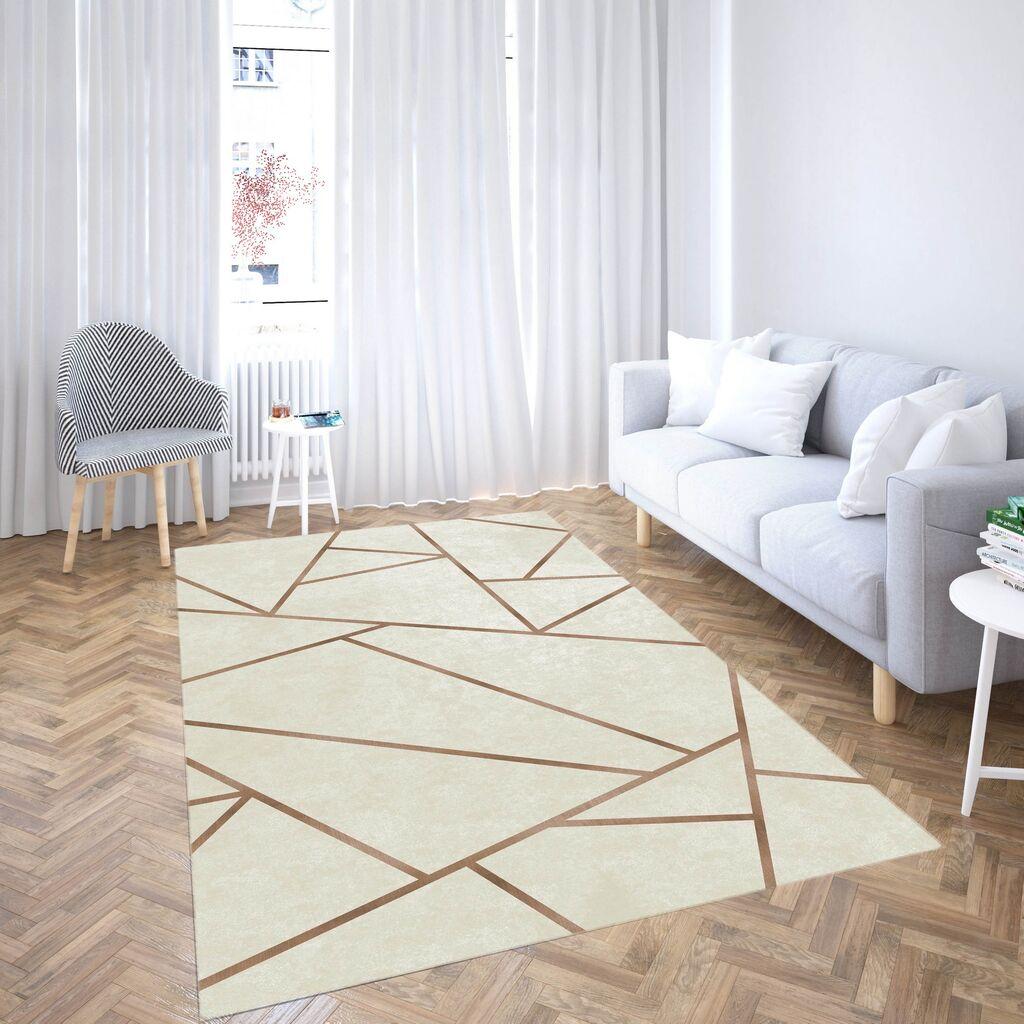 Conceptum Hypnose тепих CG_62, правоаголен, 120x180 cm, крем-кафеава