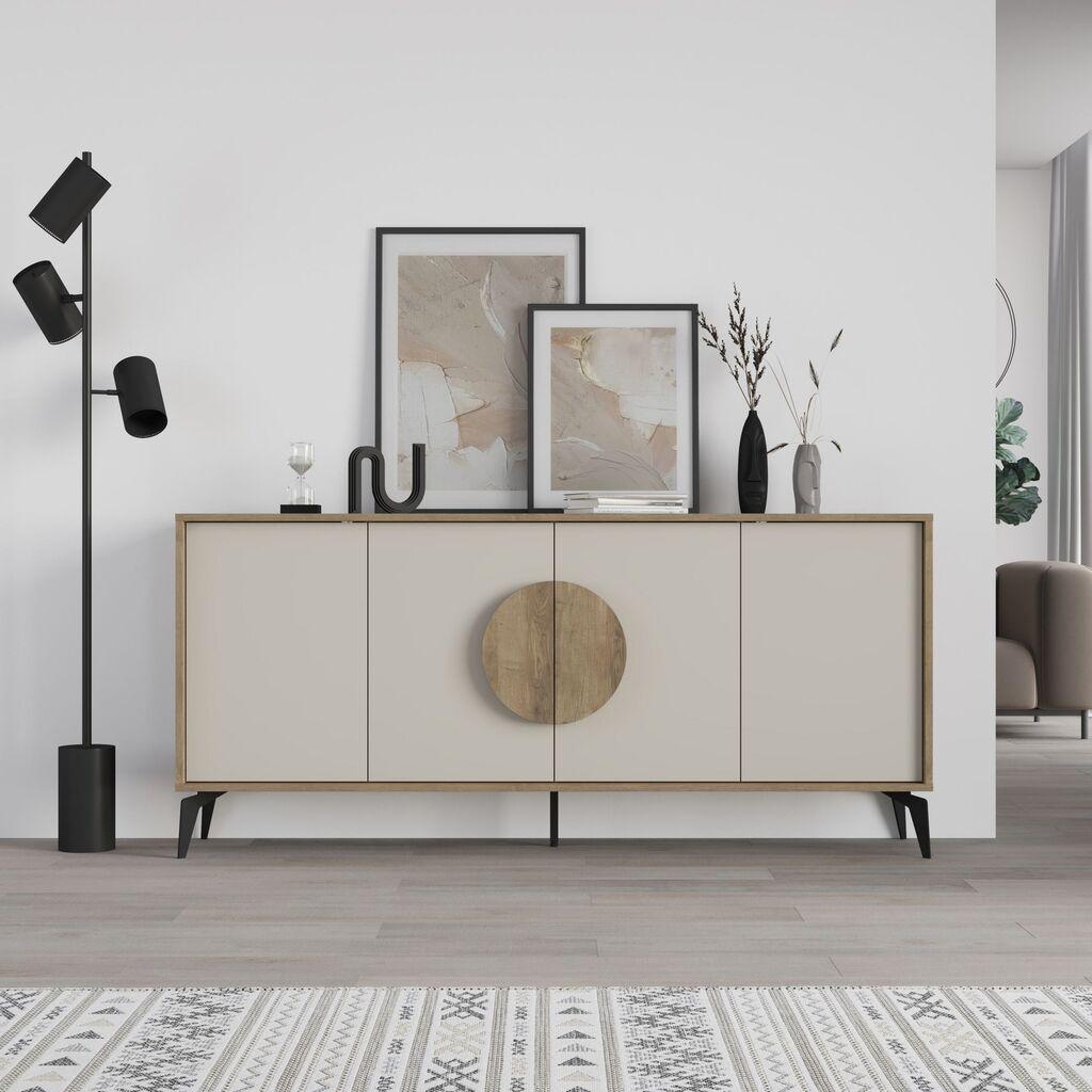 Комода Hanah Home, 180x82x35,6 см, беж