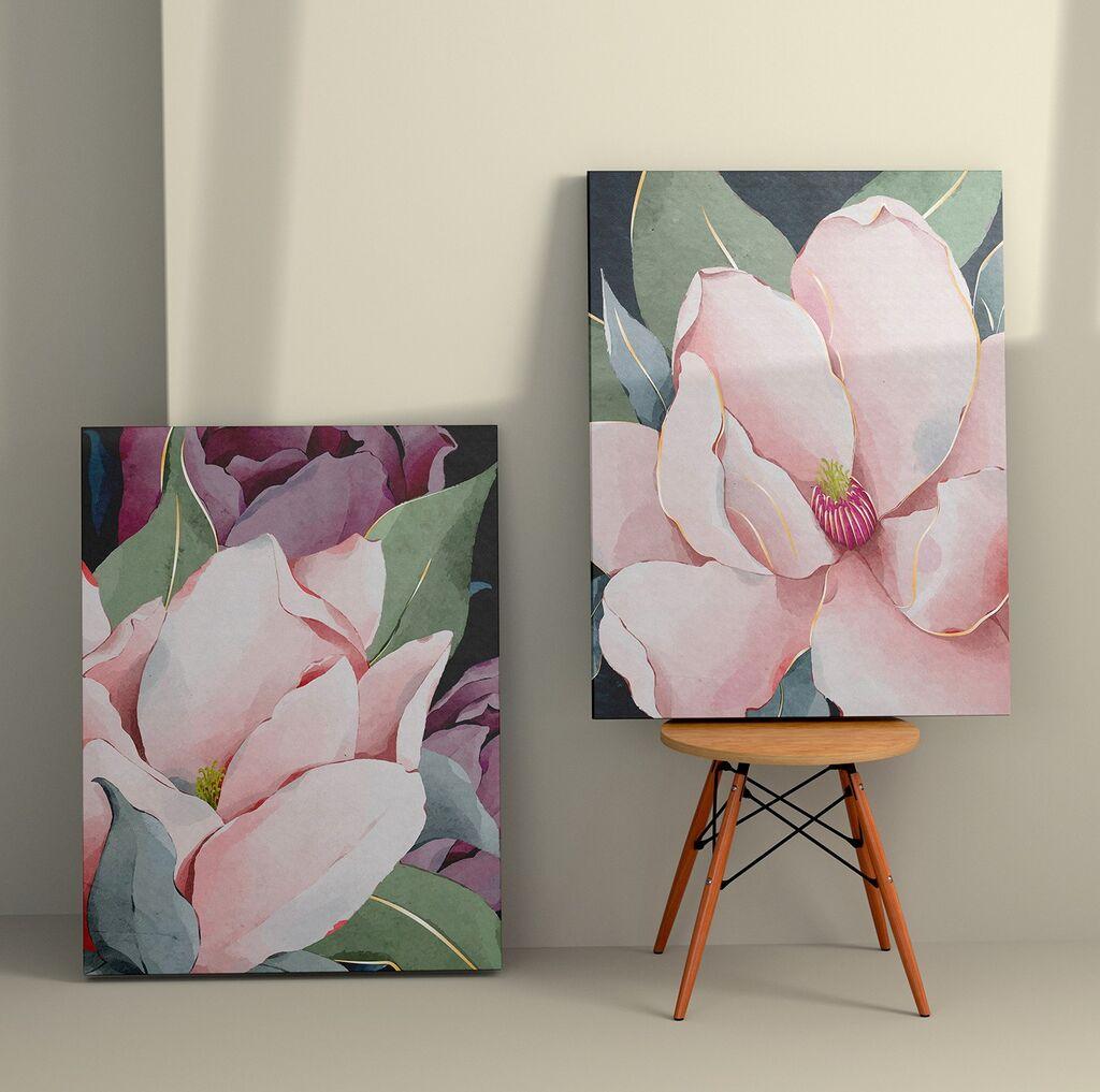 Wallity декорација за ѕид 2KNV4353, 50 x 70 см, 2 парчиња