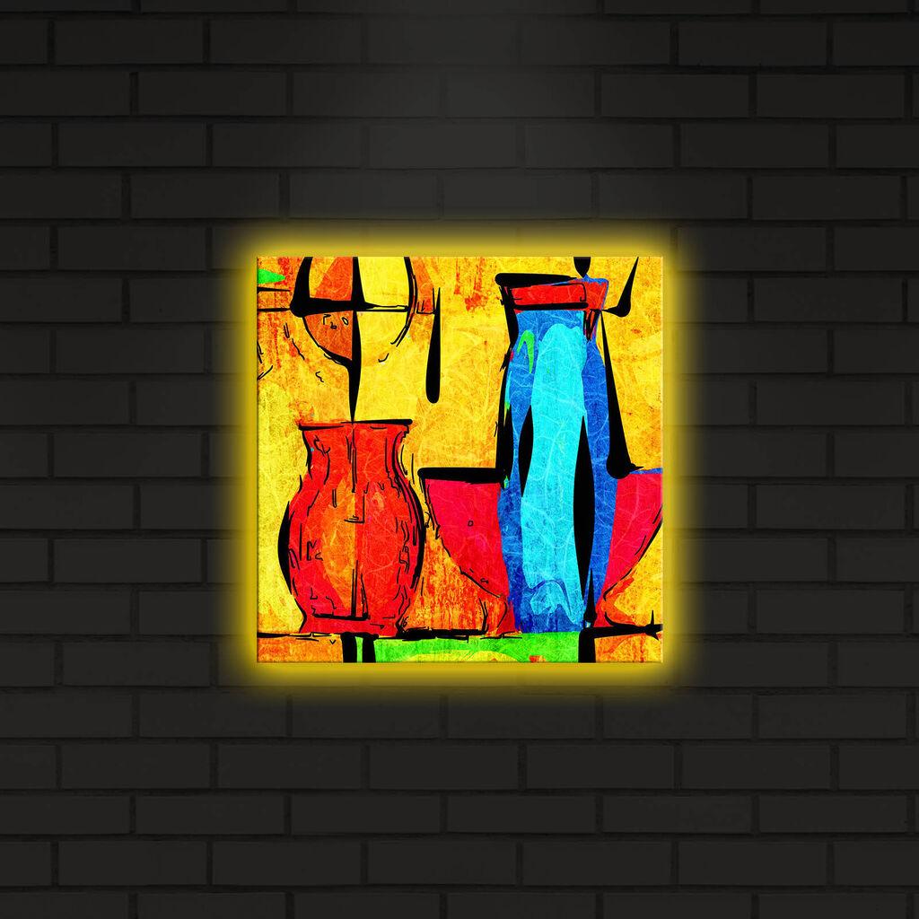 Wallity Слика со LED Осветлување 4040IACT-52, 40x40 cm