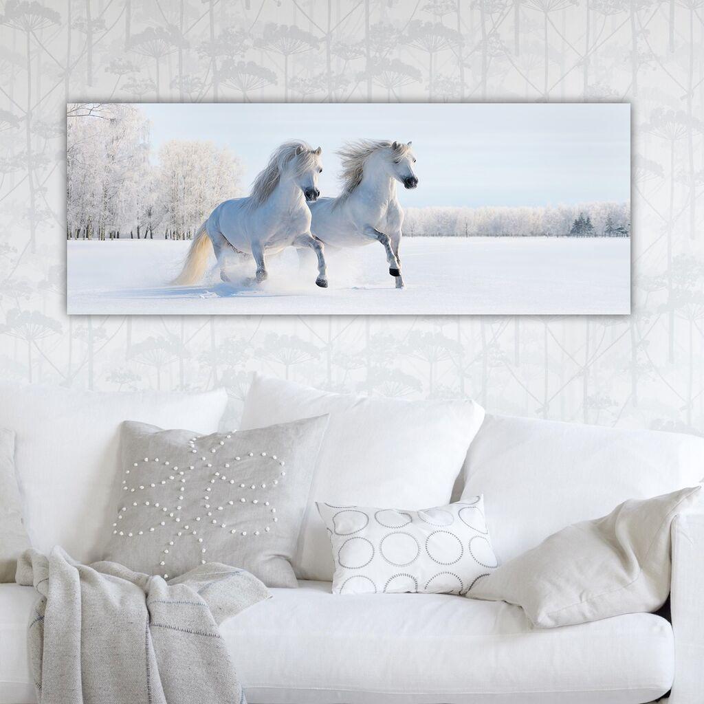 Wallity Декоративна слика на платно, 30x80 см, шарена