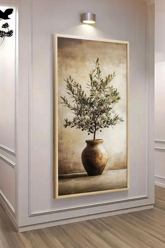 Wallity декоративна врамена слика, 120x50 см, шарена