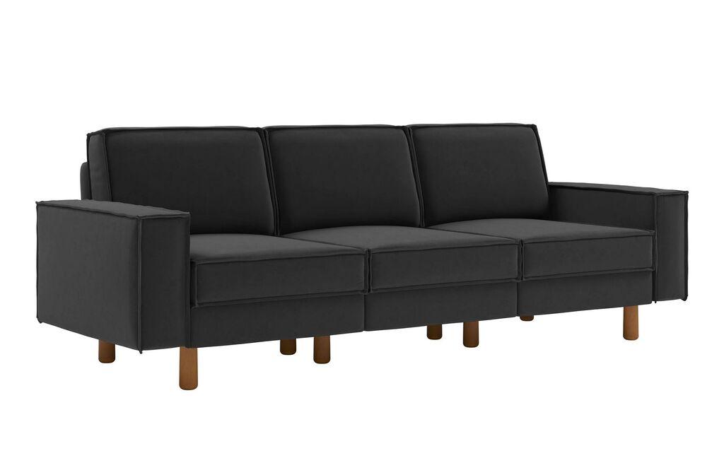 Atelier del Sofa Trosed Sparrow Extra 3, 238x89x87 см, Антрацит
