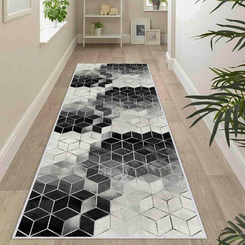 Conceptum Hypnose Тепих, 80x400cm, Бел