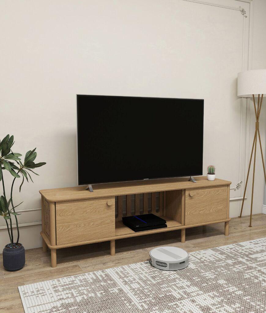 ТВ кабинет Hanah Home, 160x47x38 см, беж