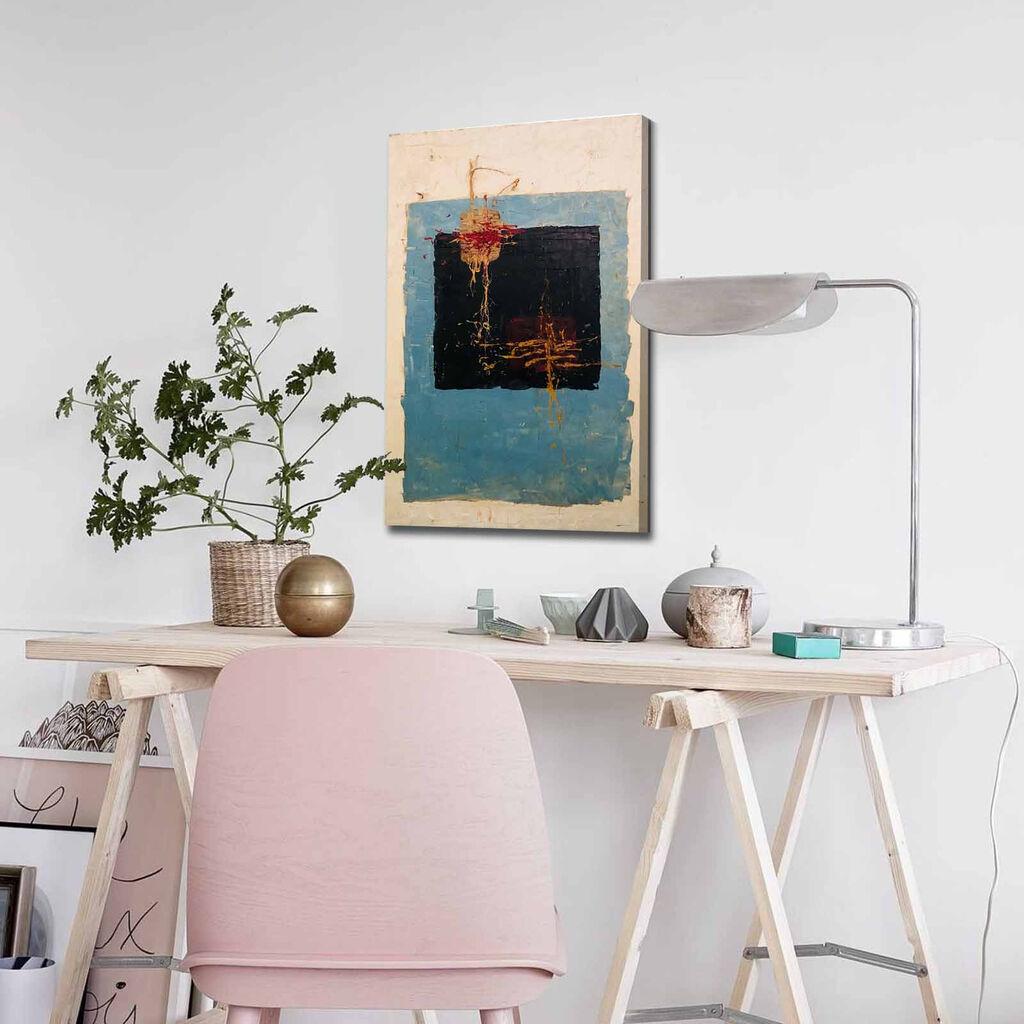 Wallity Декоративна слика на платно, 45x70 см, шарена