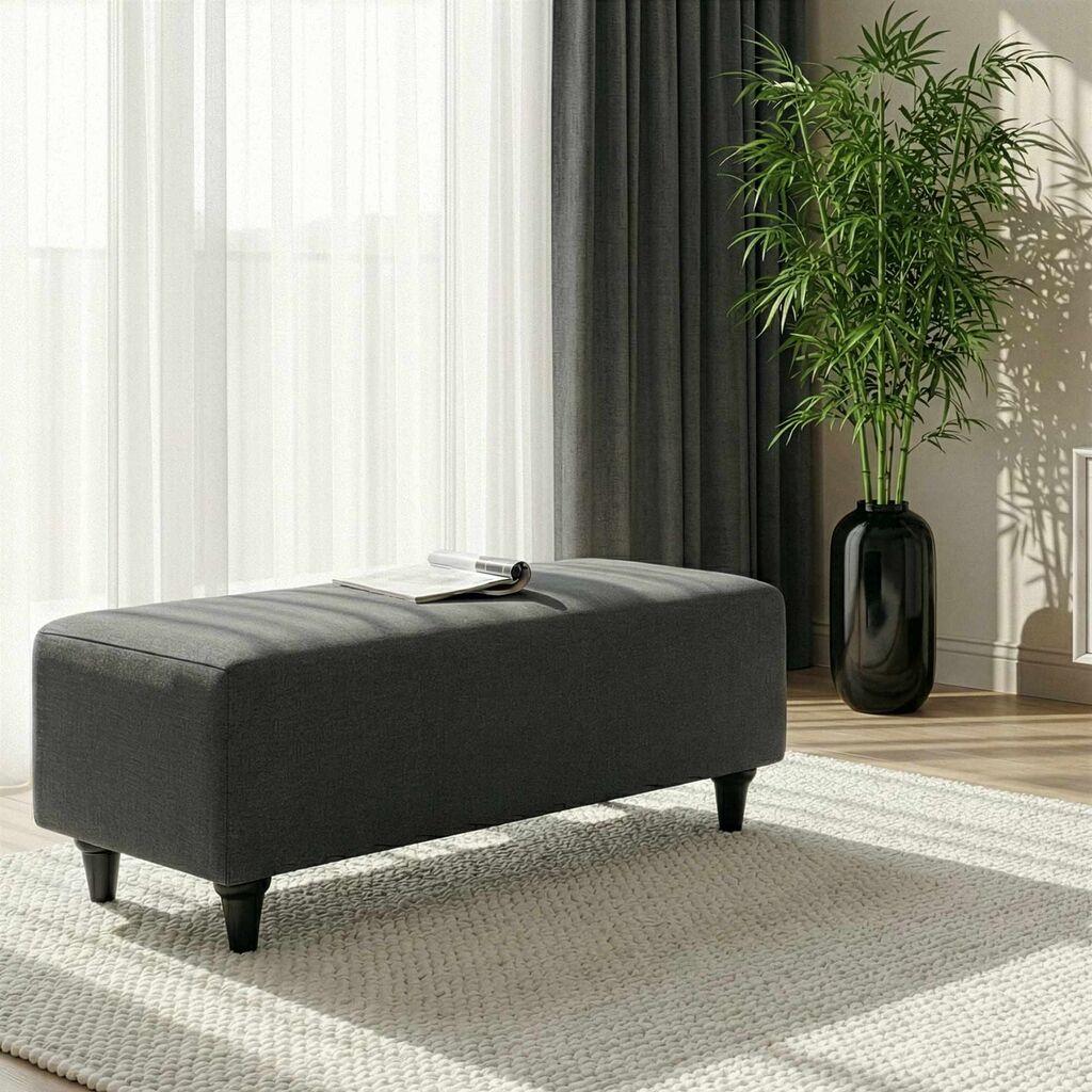 Ателје дел Софа Канабе Флавија, 120 x 50 x 40 см, темно сива