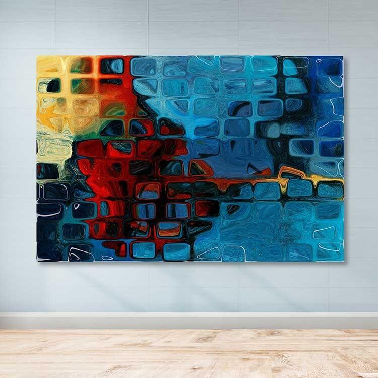 Wallity Сет Слики MDF3087162, 3 Дела