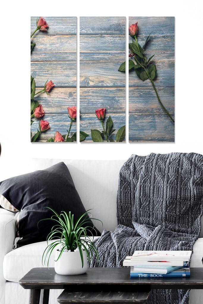 Wallity Сет Слики MDF2649568, 3 Дела