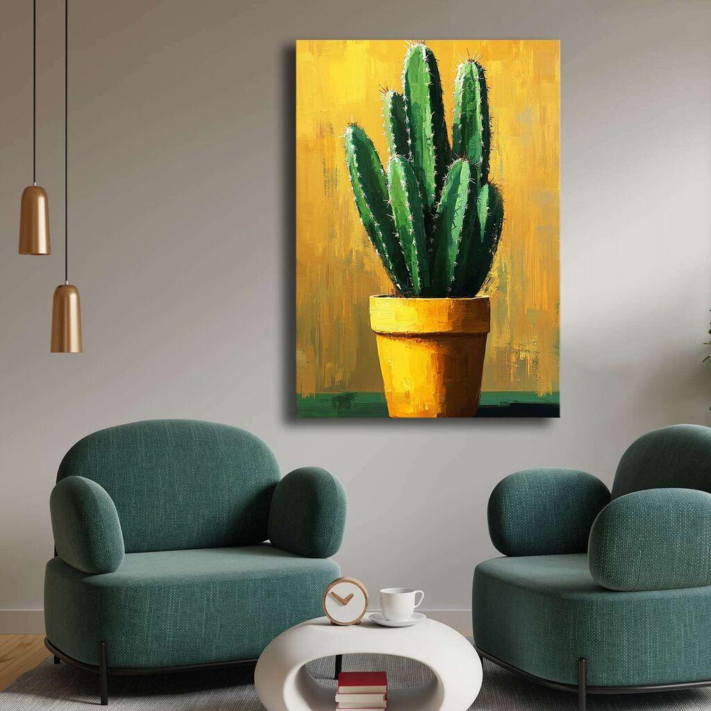 Wallity Декоративна слика на платно, 70x100 см, Шарена