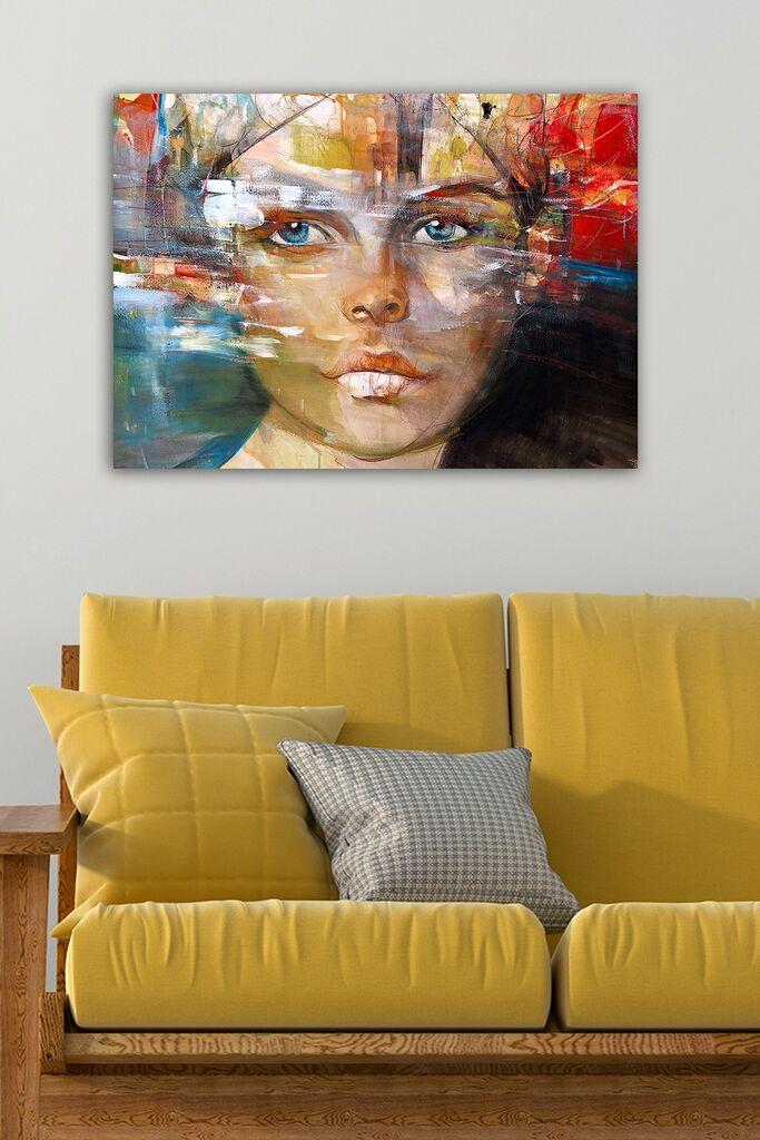 Wallity Слика со LED Осветлување 4040DACT-35, 40x40 cm