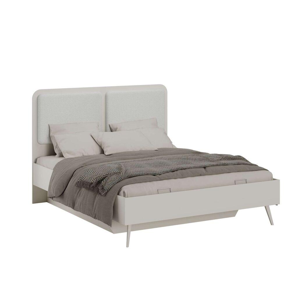 Француски кревет Hanah Home Milano, 166x120x205 см, бел