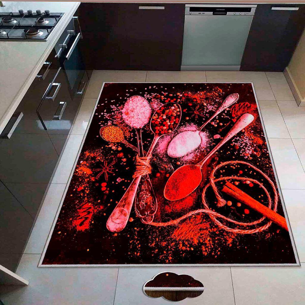 Conceptum Hypnose Тепих, 80x200cm, Црвен