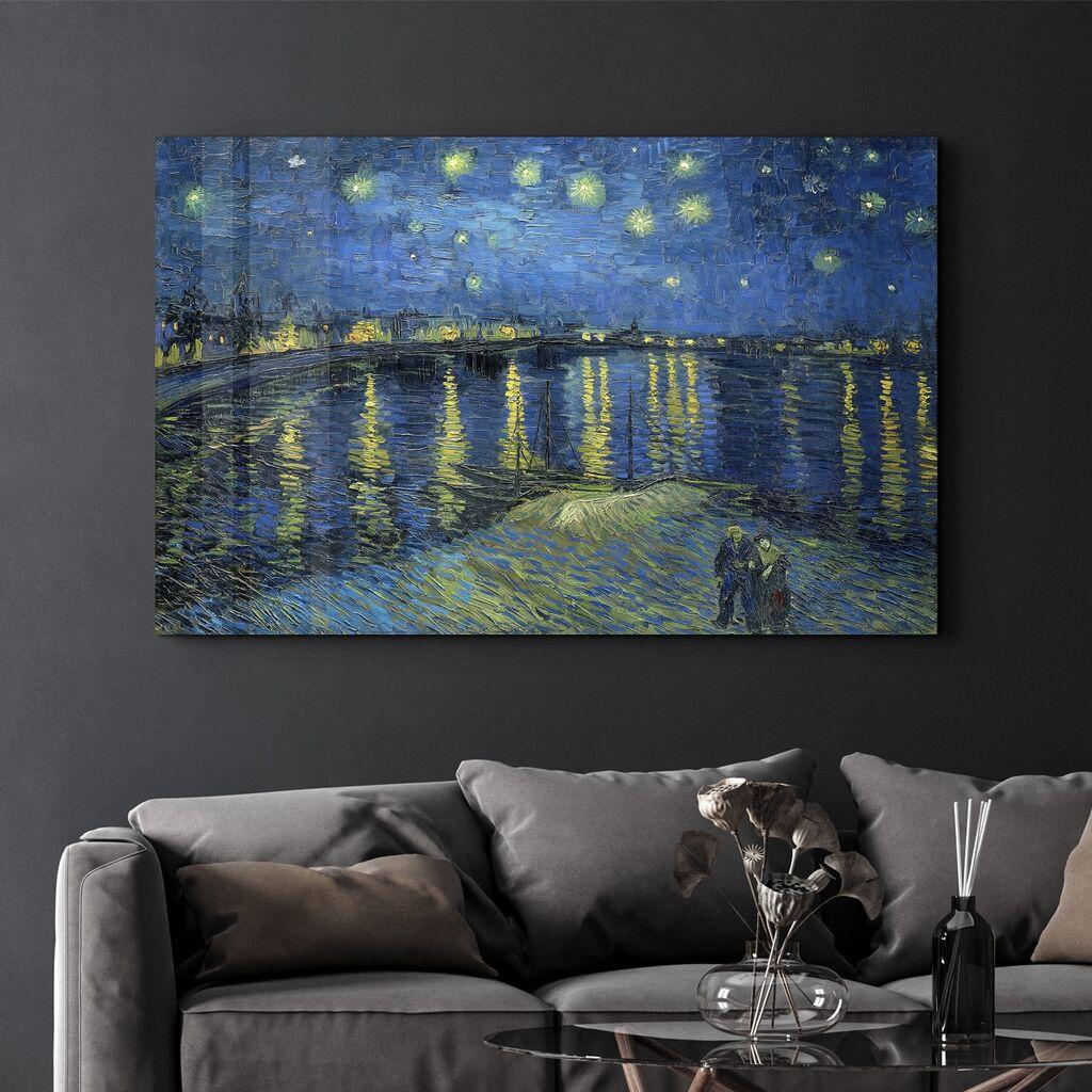 Декоративна слика Wallity на калено стакло, 35x55 см, шарена