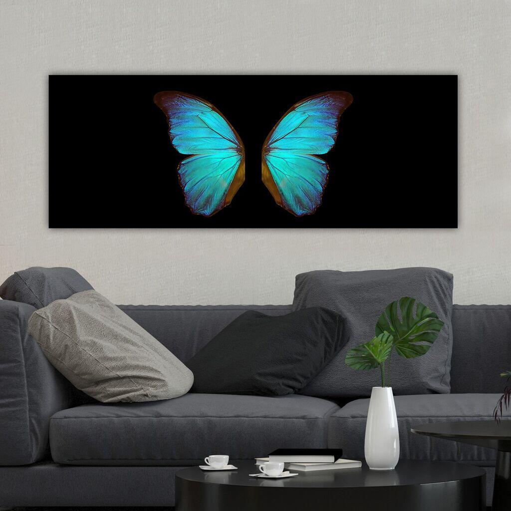 Wallity Декоративна слика на платно, 30x80 см, шарена