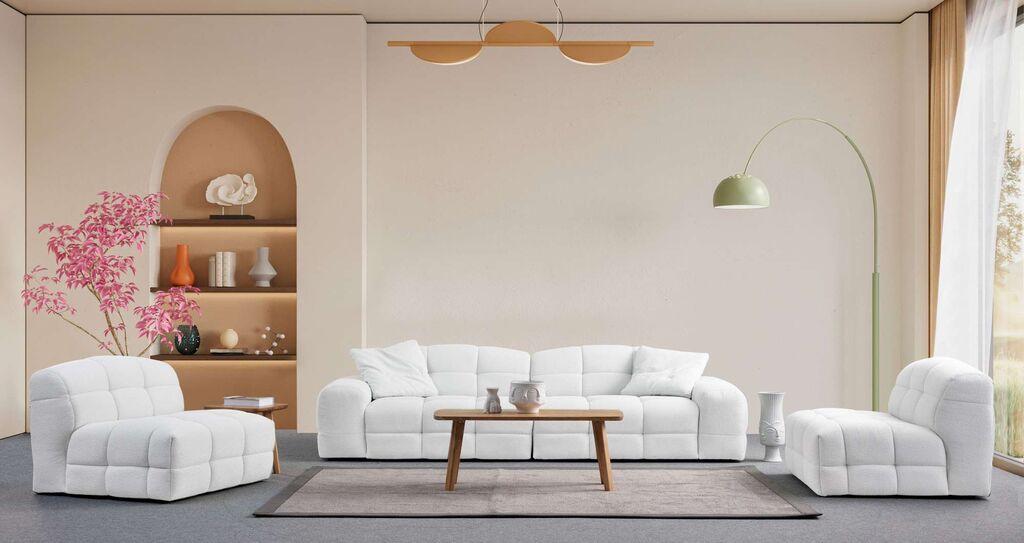 Фотелја Atelier del Sofa Pescara O1, бела