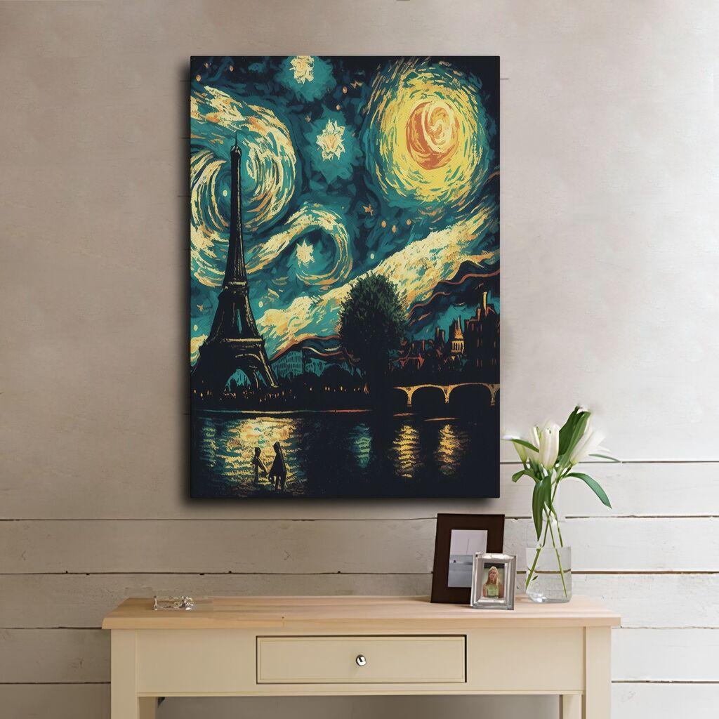 Wallity Декоративна слика на платно, 50x70 см, шарена