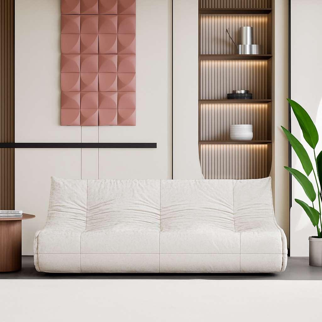 Atelier del Sofa Trosed Bocek, 210x100x80cm, бела