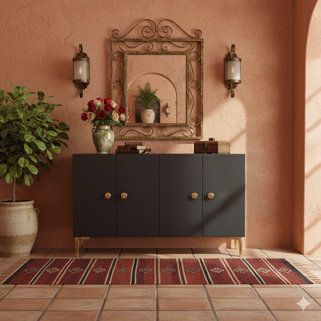 Комода Hanah Home, 120x75x32 см, Антрацит