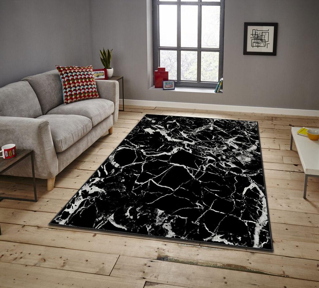 Conceptum Hypnose тепих Asr Crpt-91, правоаголен, 100x140 cm, црна