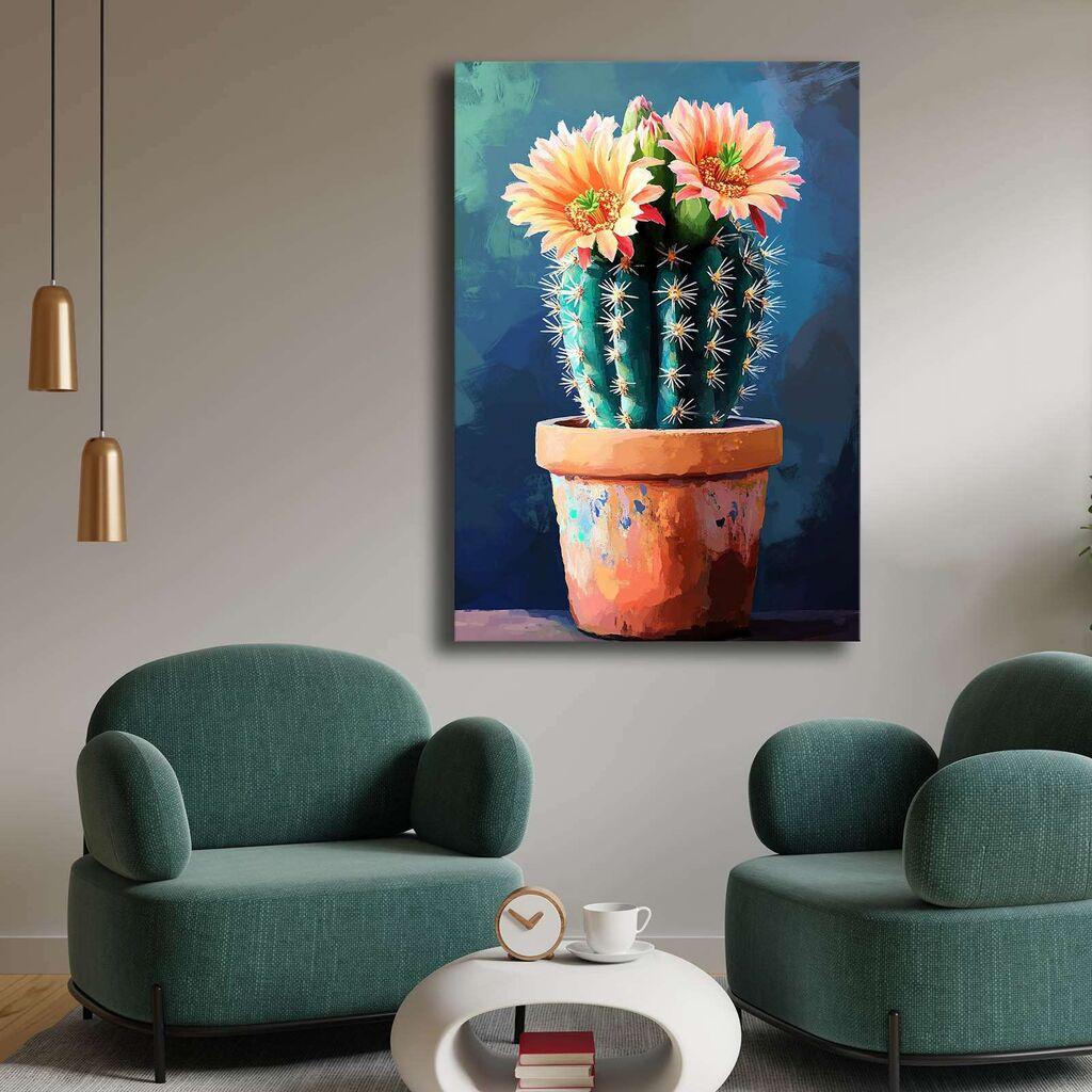 Wallity Декоративна слика на платно, 70x100 см, Шарена