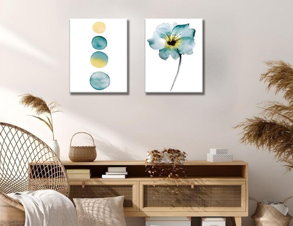Wallity декорација за ѕид IDC17, 30x40 см, 2 парчиња