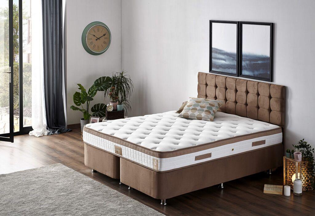 Душек Hanah Home Latte, 160x200 см, бел
