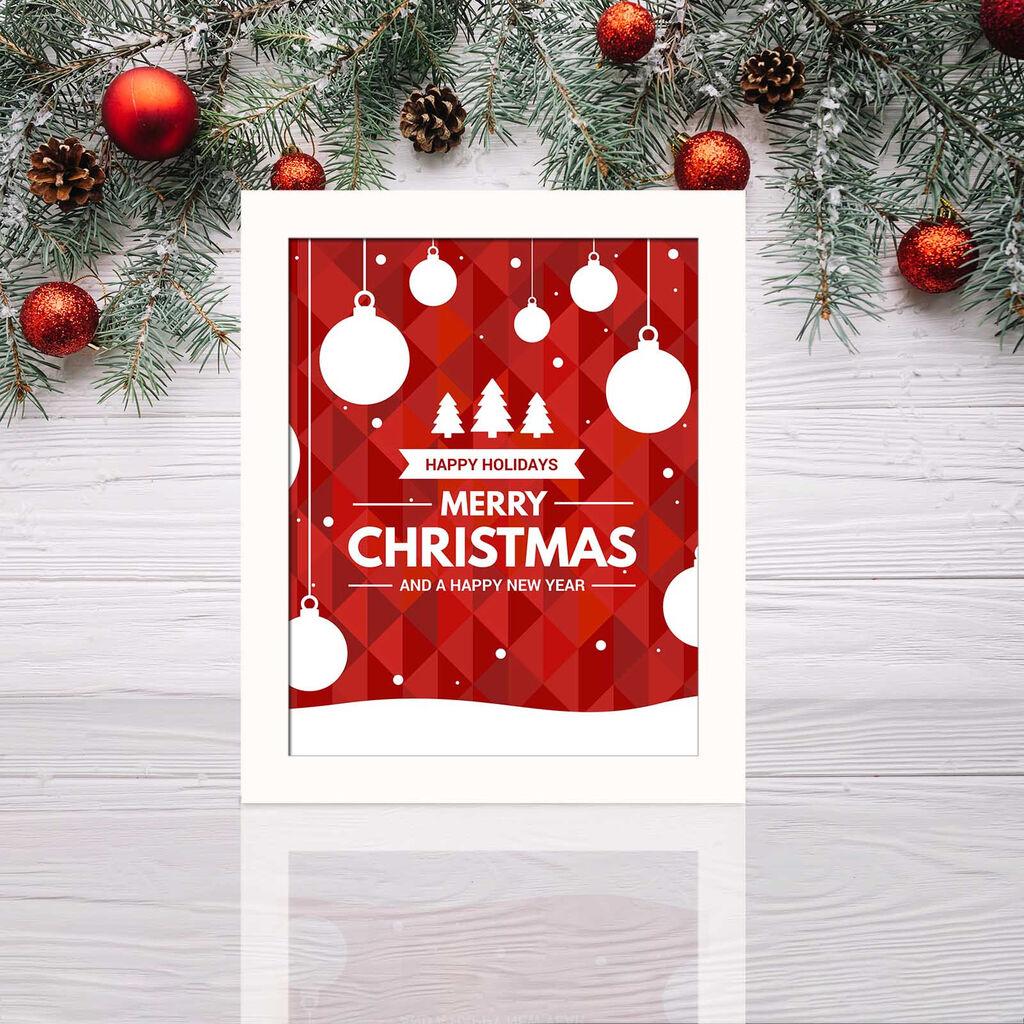 Wallxpert BCTNOEL 004 Декоративна Слика, 23.5x28.5cm