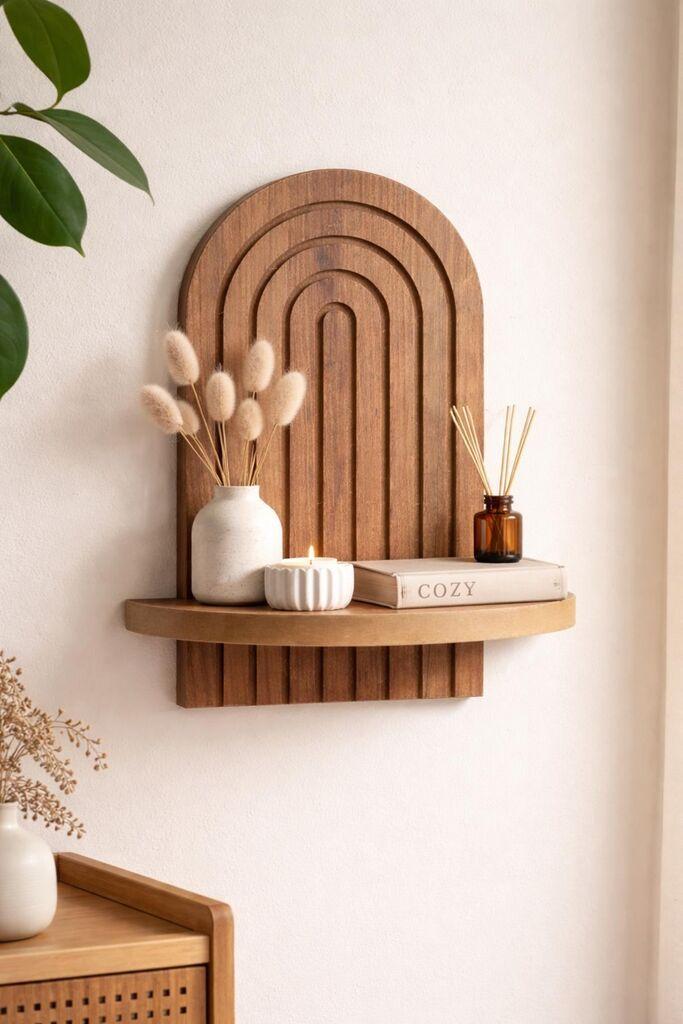 Dzидна полица Hanah Home, 20x35x13 см, беж