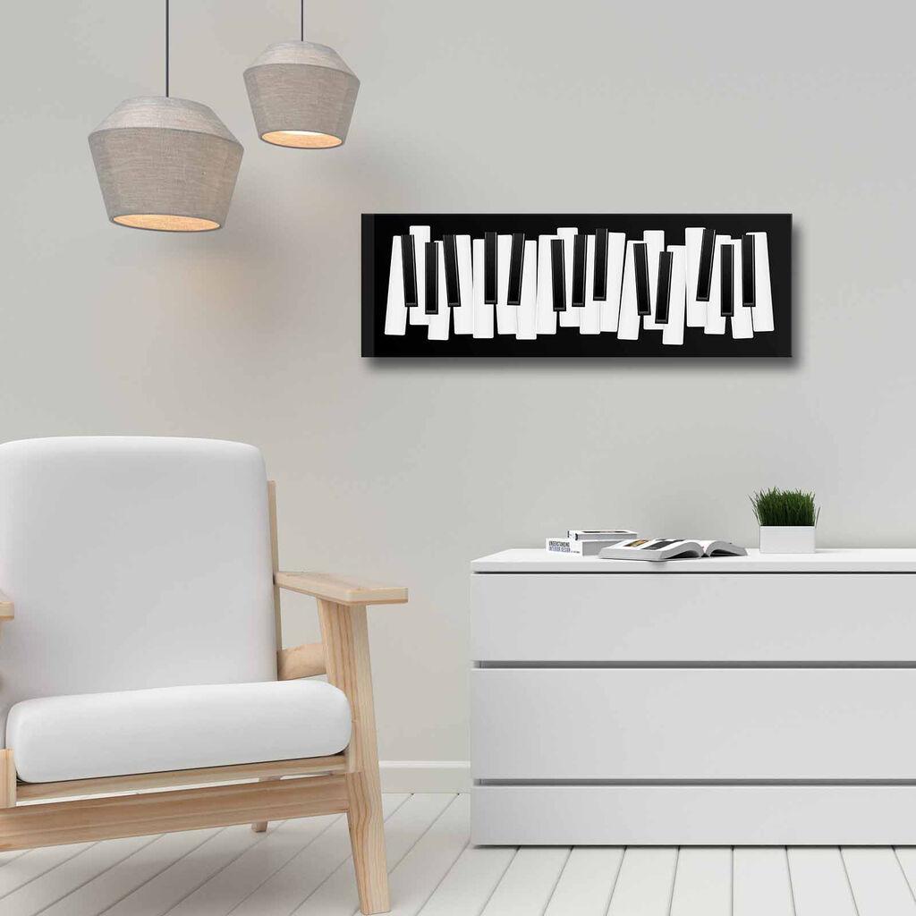 Wallity Декоративна слика на платно, 30x90 см, шарена