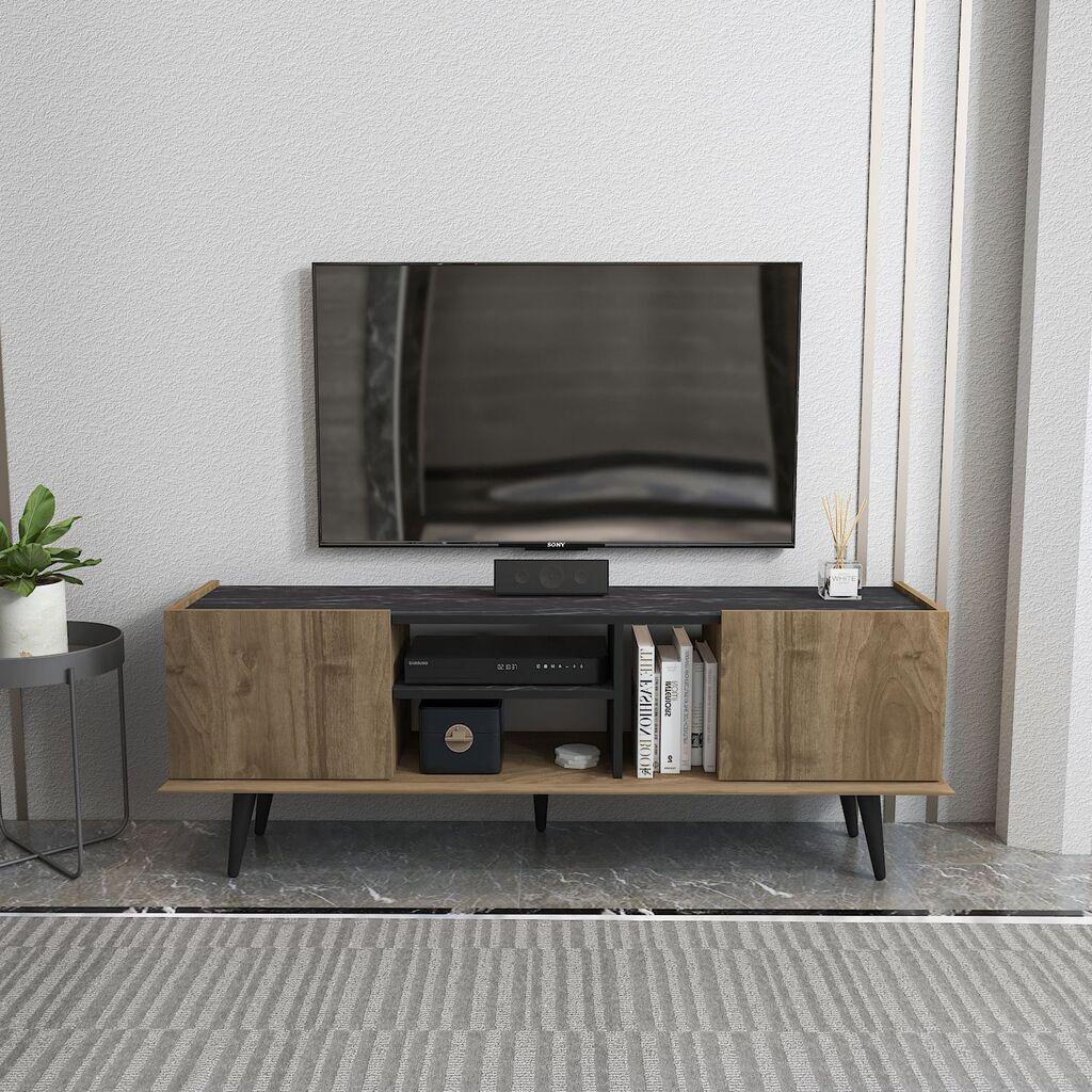 Комода за ТВ Hanah Home Equador, 154,4x56,6x31,3 см, орев